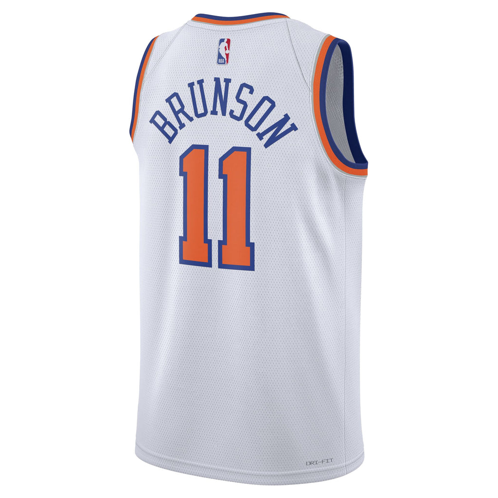 New York Knicks Jalen Brunson Nike Association Swingman Jersey - Unisex