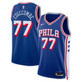 Philadelphia 76ers VJ Edgecombe Nike Icon Swingman Jersey - Royal - Youth