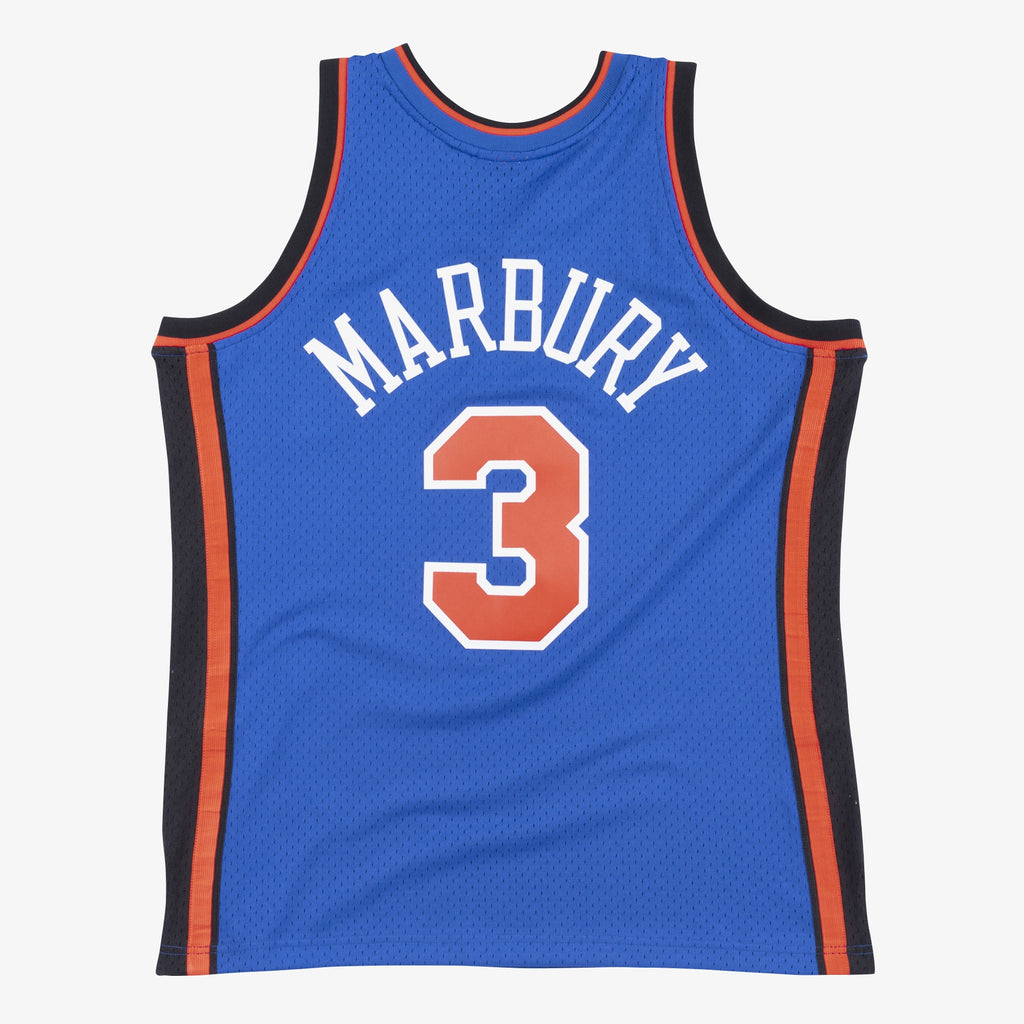 New York Knicks Stephon Marbury Mitchell & Ness 2006 Swingman Authentic Jersey - Royal Blue