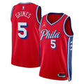 Philadelphia 76ers Quentin Grimes Jordan Statement Swingman Jersey - Red - Unisex