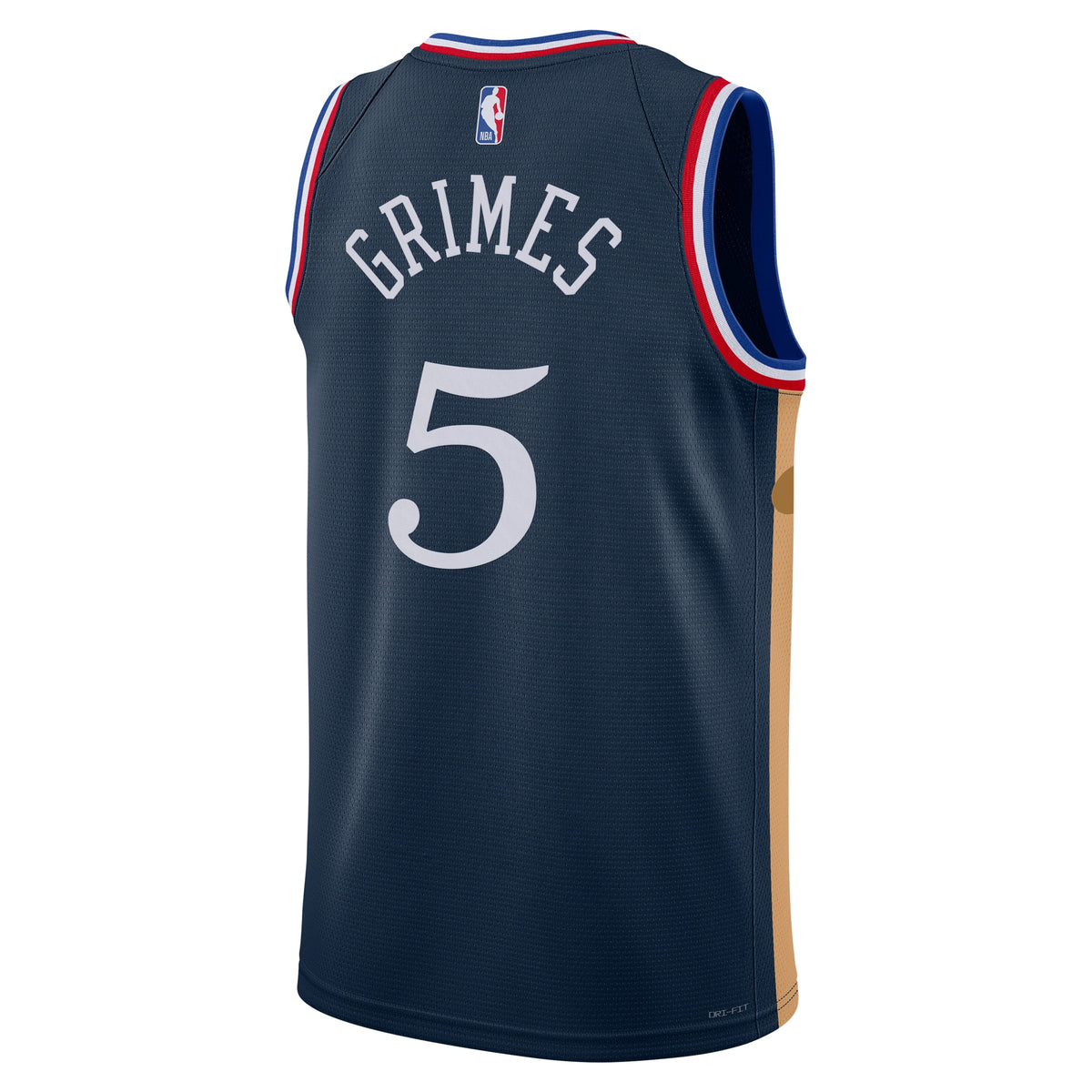 Philadelphia 76ers Quentin Grimes Nike 2025/26 City Swingman Jersey - Navy - Unisex